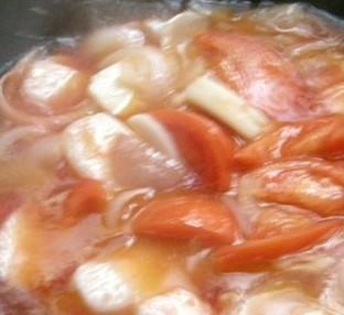 西紅柿炒炒年糕的做法