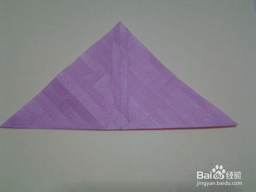 玫瑰紙鶴折法