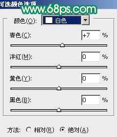 怎樣用PS調出外國MM藝術照片的紅黃暖色調