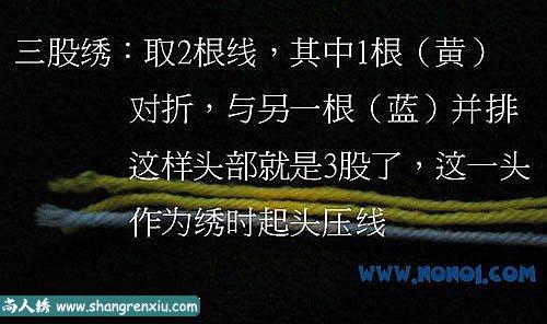 十字繡如何去省線和省時