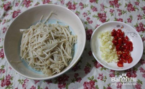 涼拌金針菇（好吃的金針菇做法）