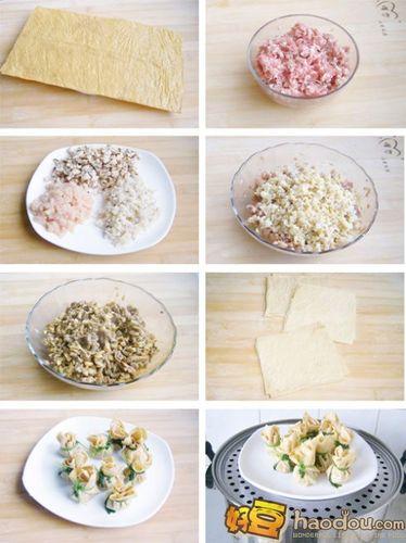 怎樣做豆腐皮包子？
