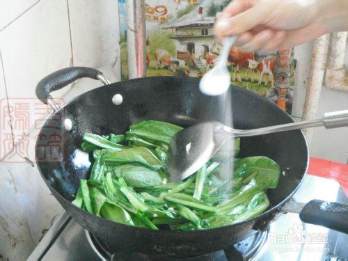 快手菜——清炒油麥菜