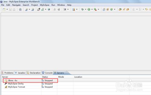 如何在Myeclipse的servers中新增JBoss容器