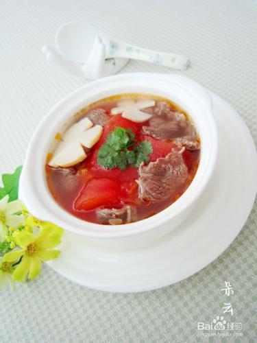 冬日暖胃湯—西紅柿牛肉湯
