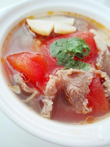 冬日暖胃湯—西紅柿牛肉湯