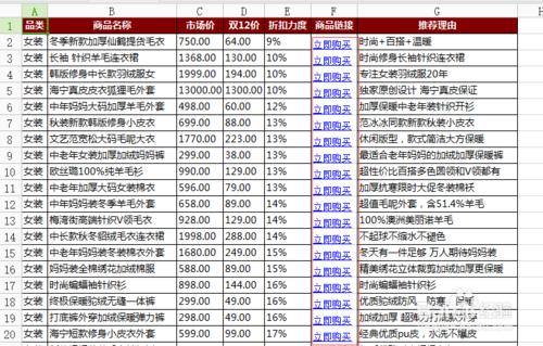 2014年雙12購物券領取以及爆款清單使用方法