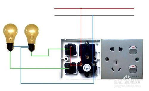 帶開關的插座怎麼接線