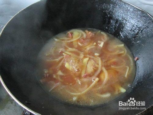 土豆洋蔥牛肉麵