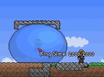 《terraria》用岩漿虐史萊姆國王的方法