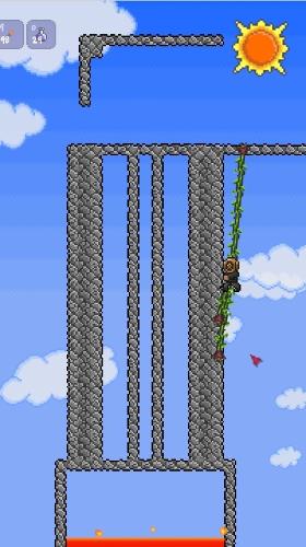 《terraria》用岩漿虐史萊姆國王的方法