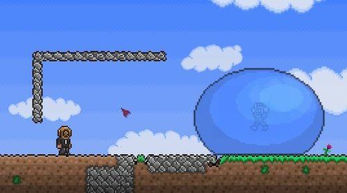 《terraria》用岩漿虐史萊姆國王的方法