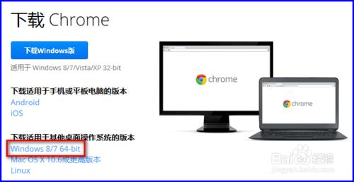 官網下載chrome 32位和64位離線版