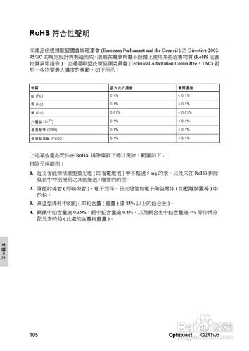 【說明書】ViewSonic優派Q241wb顯示器