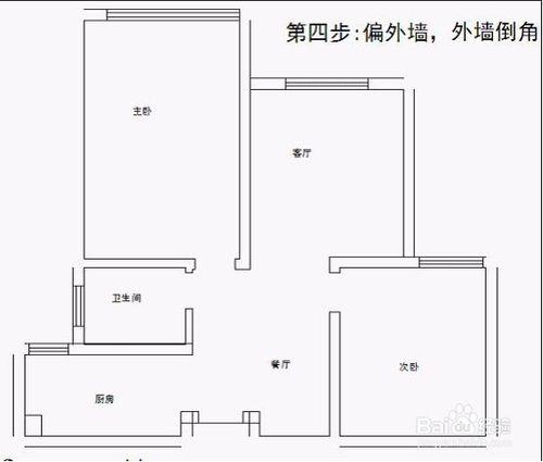 室內設計CAD自學原始結構圖繪畫方法