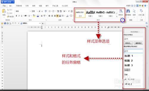 WPS文字教程：[7]樣式Style