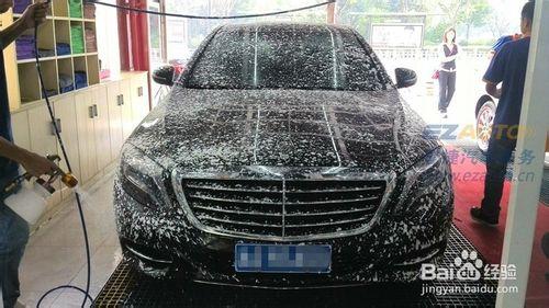 汽車美容 賓士S400L汽車美容鍍晶保養