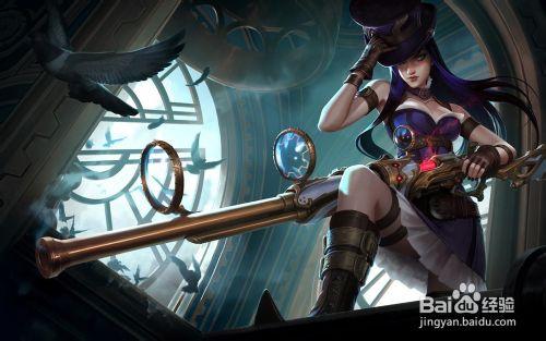 英雄聯盟皮城女警凱特琳操作小技巧lol