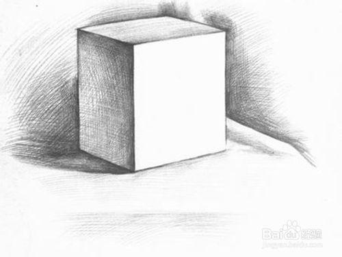如何用鉛筆畫出一個簡單的立體物體