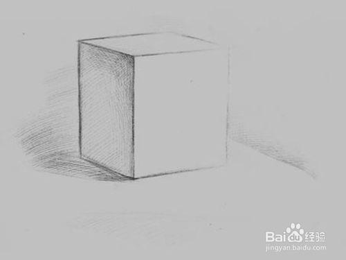 如何用鉛筆畫出一個簡單的立體物體