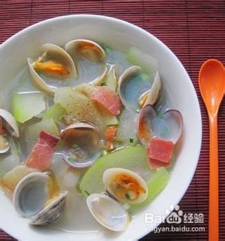 簡單食譜：冬瓜蛤蜊湯