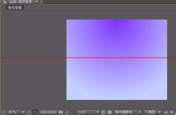 AE漸變背景特效製作教程 AE背景顏色怎麼漸變