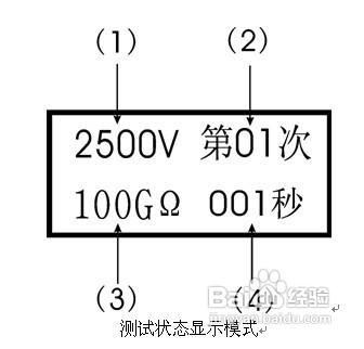 智慧雙顯絕緣電阻測試儀的操作方法