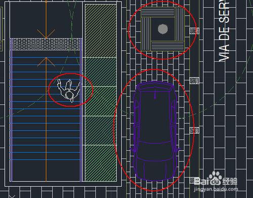 用浩辰CAD提取輪廓線製作圖塊遮擋效果