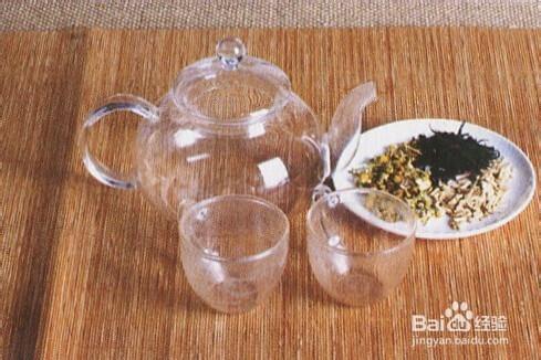 洋甘菊茅根茶美容養顏花草茶沖泡步驟