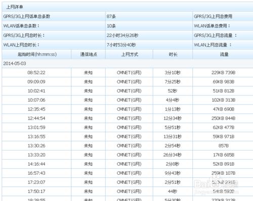 怎麼查手機上網記錄