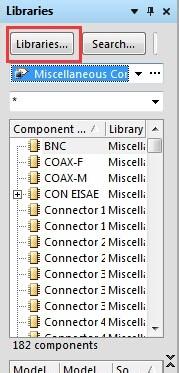 altium designer如何新增庫檔案