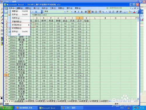 Excel電子表格中如何自由列印檔案內容