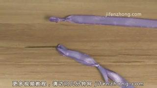 絲帶繡針法之花葉繡2