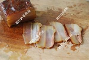 青蒜炒臘肉【製作】