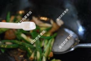 青蒜炒臘肉【製作】