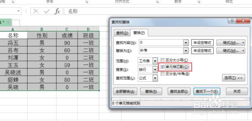 Excel2013如何使用精確替換功能？