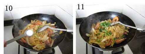 鮮蝦白菜的做法