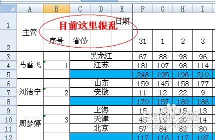 怎樣在excel2007中製作多斜線表頭