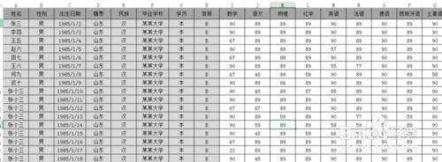 Excel中如何將特定資料用顏色自動標識出來