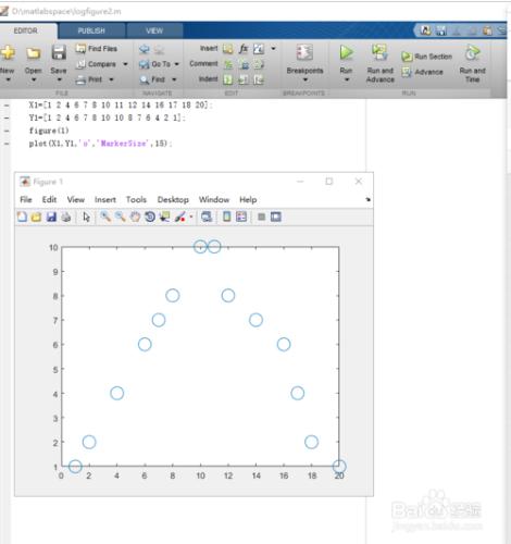 用MATLAB2016a建立.m檔案及執行