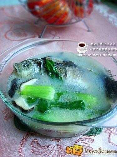 怎樣做鯽魚青菜湯？