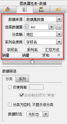 FineReport表格軟體教程：[9]定義圖表資料