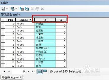 ArcGIS怎麼修改屬性表字段名稱