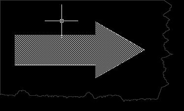 AutoCAD中繪製箭頭的方法一