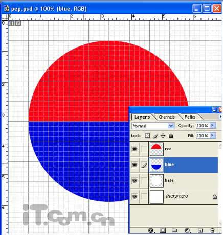 使用Photoshop鋼筆工具繪製一個百事可樂標誌