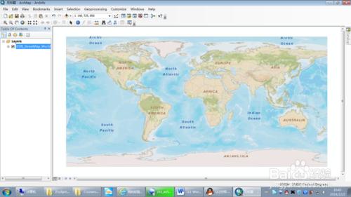 arcgis如何使用網際網路地圖服務