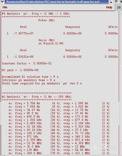 Spectre模擬錯:PZ：Terminals are not distinct