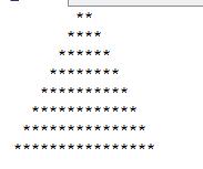 如何通過SQL語句 列印輸出三角形