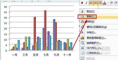 word中如何編輯excel圖表