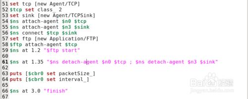 NS2網路模擬基礎教程——TCP和UDP協議模擬